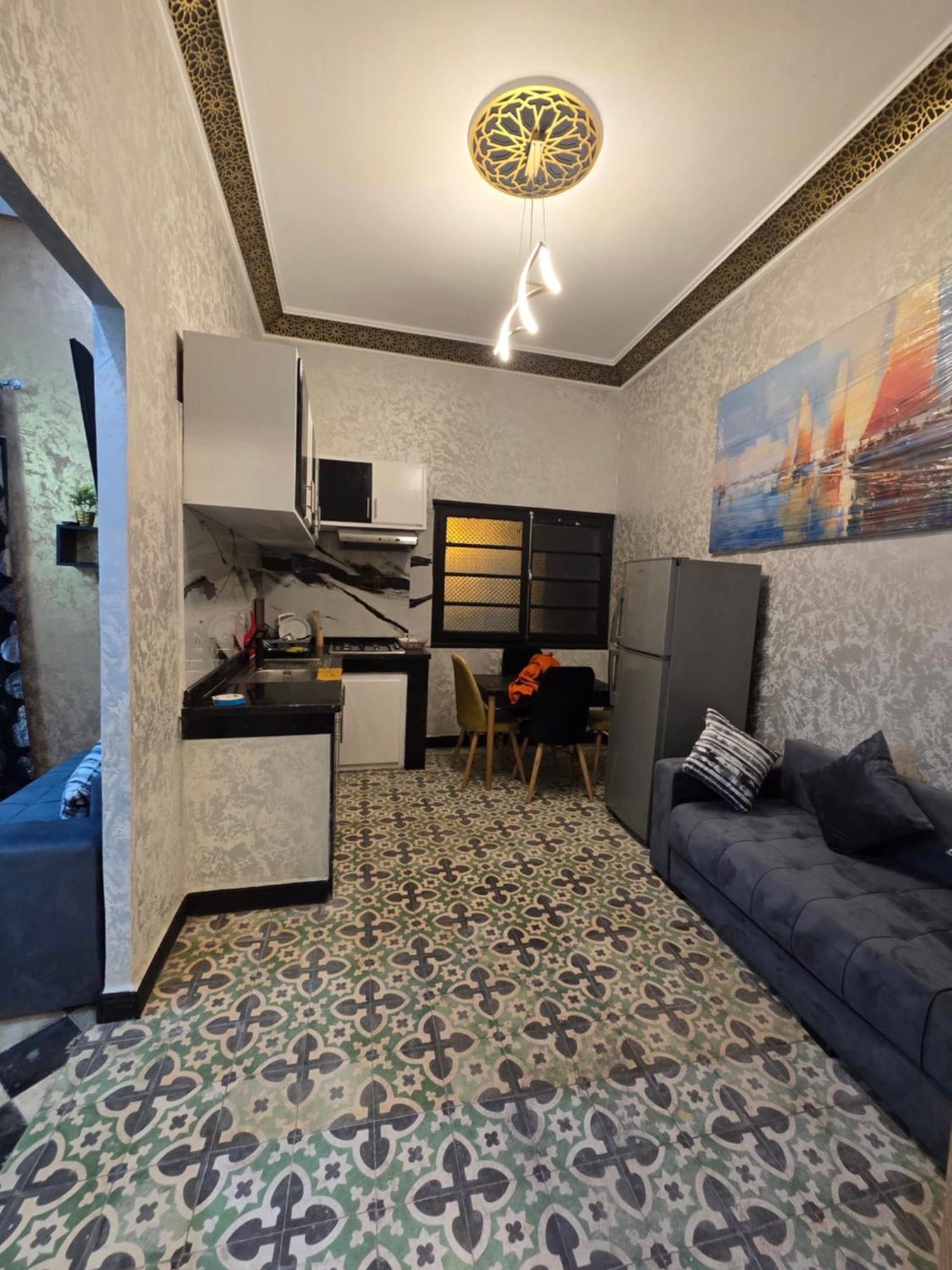 Centre Ville Plage Avec 1 Seule Chambre 3 Pieces Au Total Pour Famille Ou Personnes Serieuses Эль-Джадида Экстерьер фото
